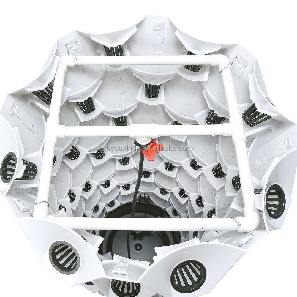 Agricultural greenhouse soilless hydroponic system for growing vegetables and fruits hydroponic tower