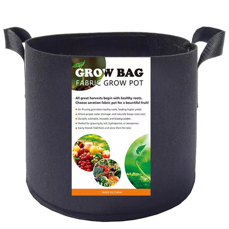 Garden Outdoor Big Large Non Woven Vertical Flower Pot Planter Greenhouse Grow Bags