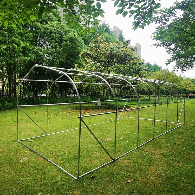 600x300x213cm 4 Season Waterproof Hothouse Sustainable Stable greenhouse With Plastic Film