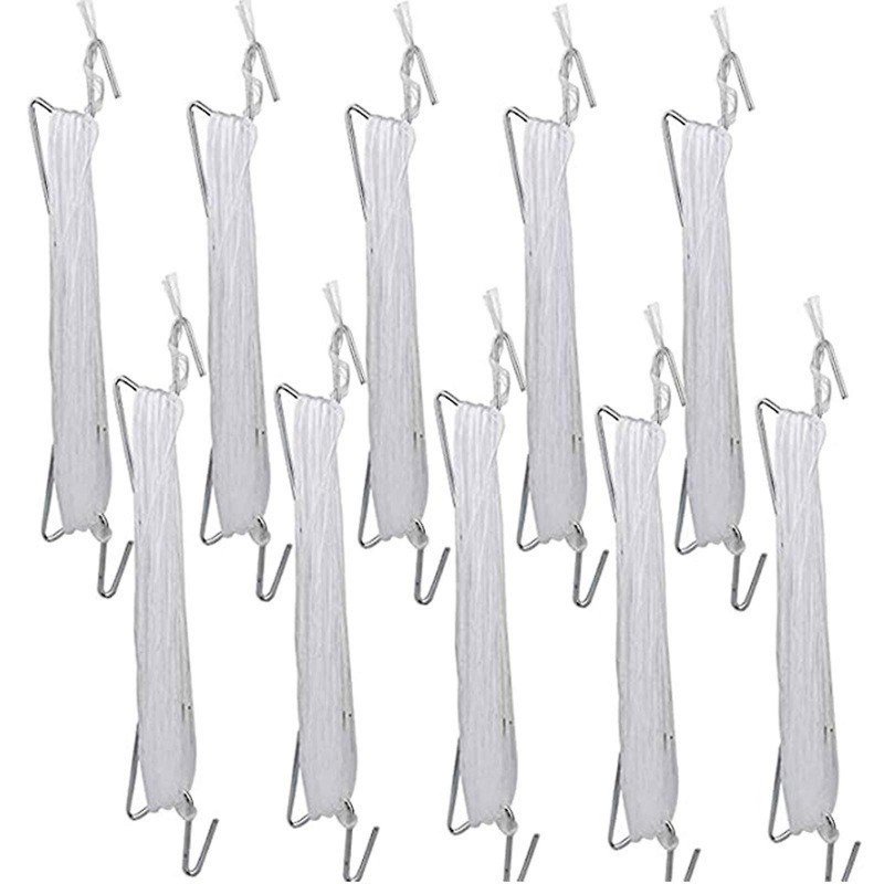 Low cost agricultural multi span tomato hydroponics greenhouse hanger roller hook with 15m twine for cucumber
