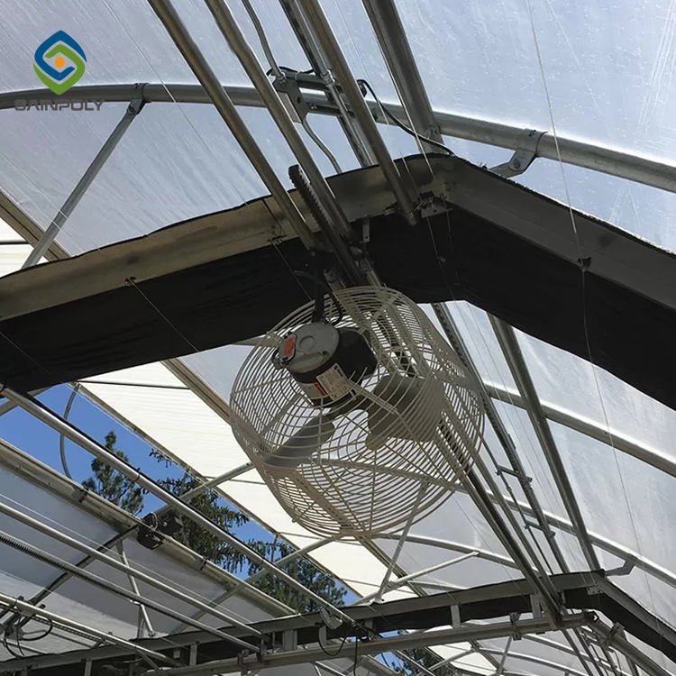The Cheapest SAINPOLY Plastic Film Blackout Light Deprivation Greenhouse for Sale