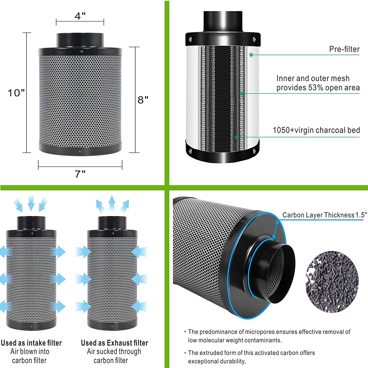Greenhouse system LED grow room wholesale indoor garden 32*20*63 inch Grow Tent Kit with 100w LED grow light
