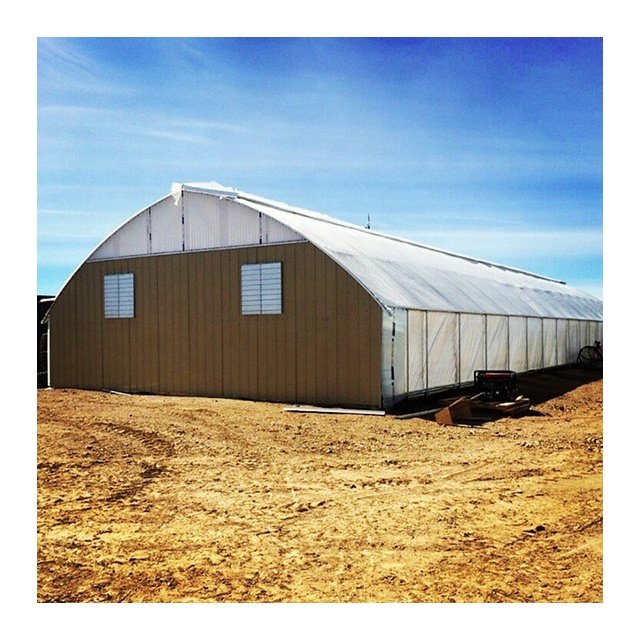Agricultural light dep greenhouse blackout curtain system green house mushroom planting poly film other greenhouse US