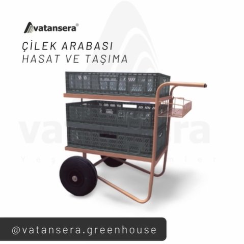 TOP Supplier Harvesting Trolley For Greenhouse All models are available from Turkey Made in Turkey