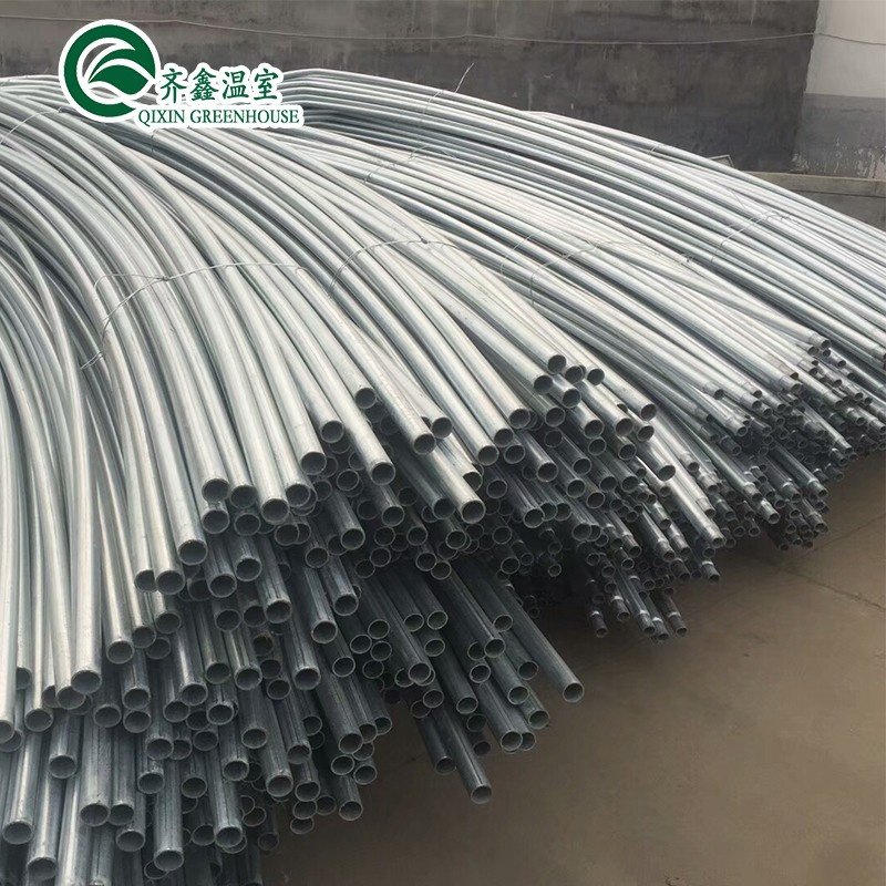 South Korea agricultural Greenhouse with ebb flow rolling bench