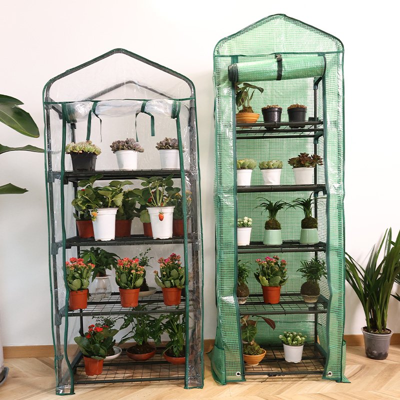 Outdoor Garden Portable Walk-In Plant Growth Greenhouse Small Greenhouse Perfect For Outdoor Gardens, Plants