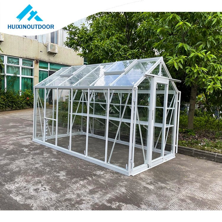 House 3 part nf aluminium prefab potable prefabricated glass free standing house glasshouse victorian orangery greenhouse