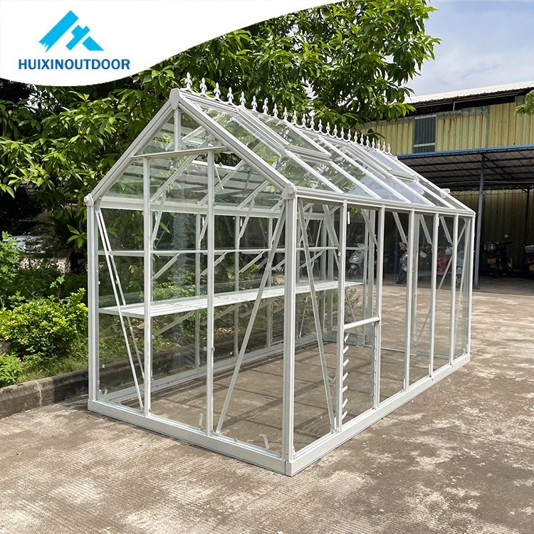 House 3 part nf aluminium prefab potable prefabricated glass free standing house glasshouse victorian orangery greenhouse