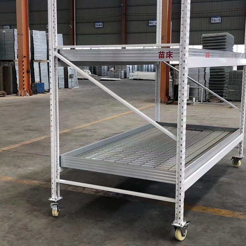 Manufacture Price China Supplier Agriculture Greenhouse Mobile Tidal Seedbed