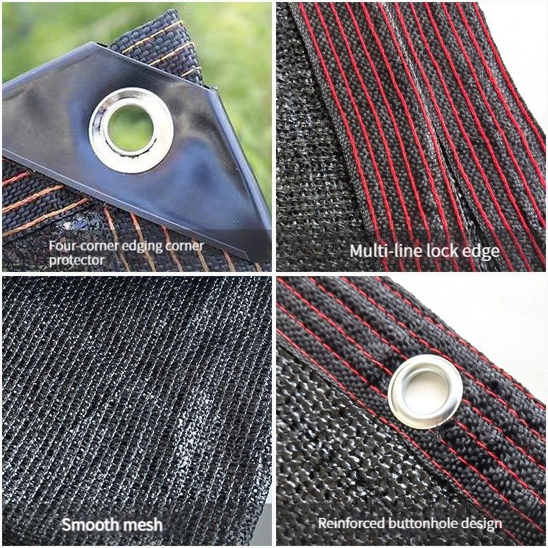 black shade cloth,9 x 12ft garden shade net,Garden Flower Plant Greenhouse,balcony fence net,privacy fence Out,farming shade net