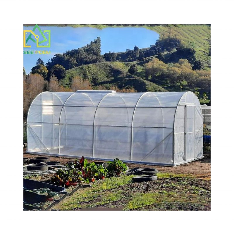Garden greenhouse Cheap Family Gardening greenhouse Solar Panel Insulation Shed Galvanized Pipe Balcony garden greenhouse Shed