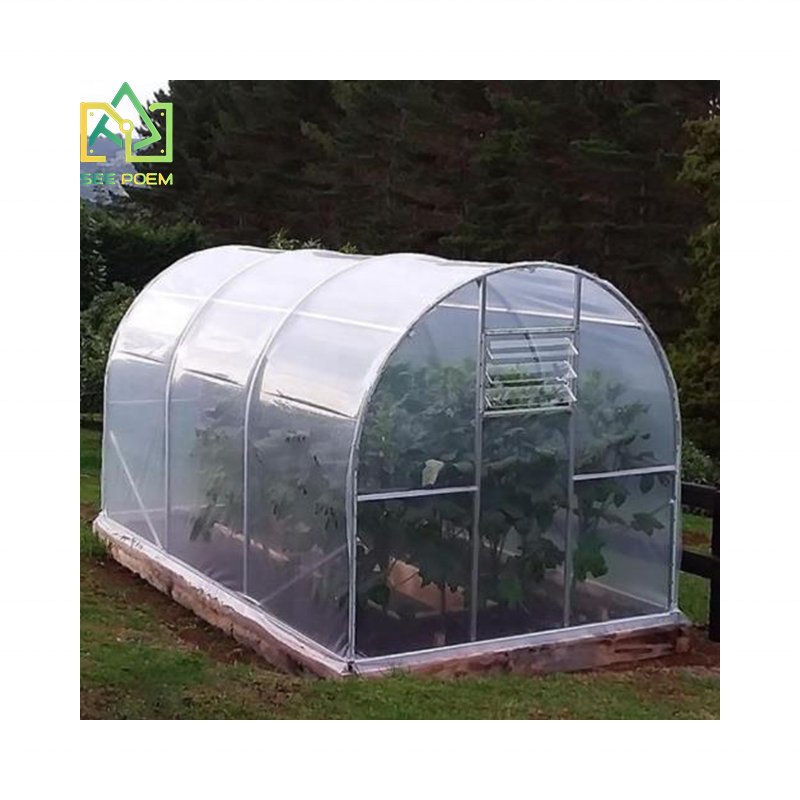 Garden greenhouse Cheap Family Gardening greenhouse Solar Panel Insulation Shed Galvanized Pipe Balcony garden greenhouse Shed