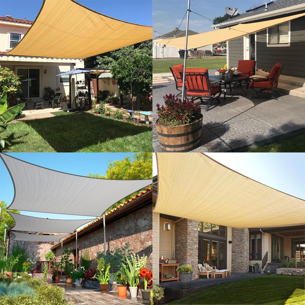 100gsm Yellow HDPE greenhouse shade sails&nets sun shade net for agriculture