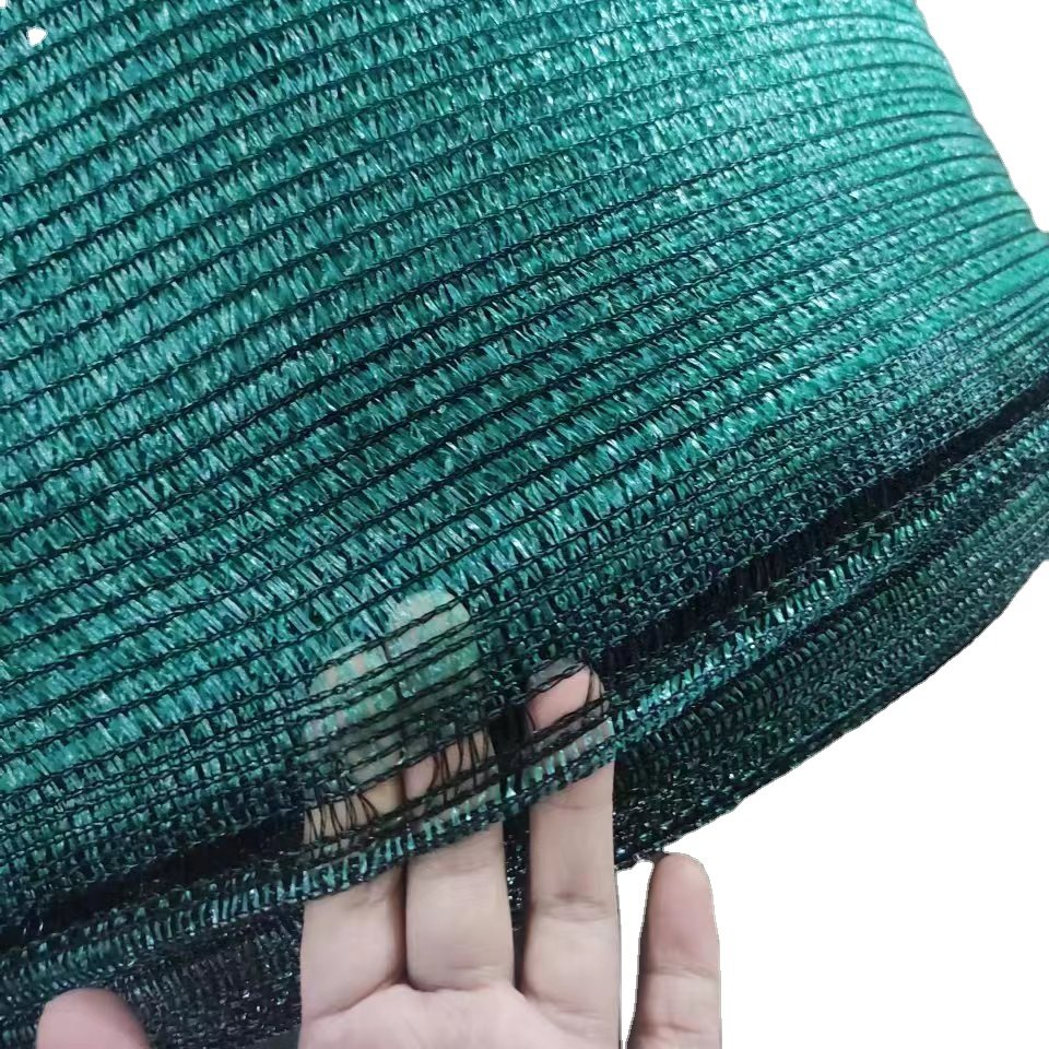 WOVEN EYELET 80gsm tape net for AGRICULTURE GREENHOUSE FENCE NET HDPE sun shade net
