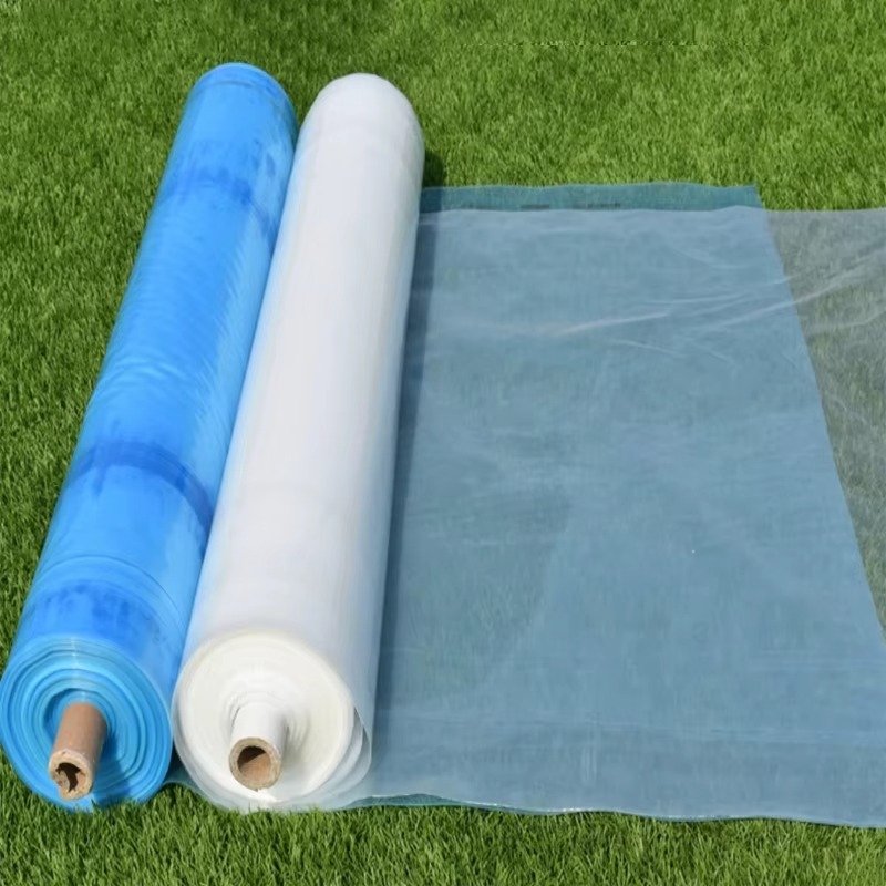 Custom Large Size 90% Light Reflective Silage Black and White Agriculture Poly Film for Greenhouse and Mulching