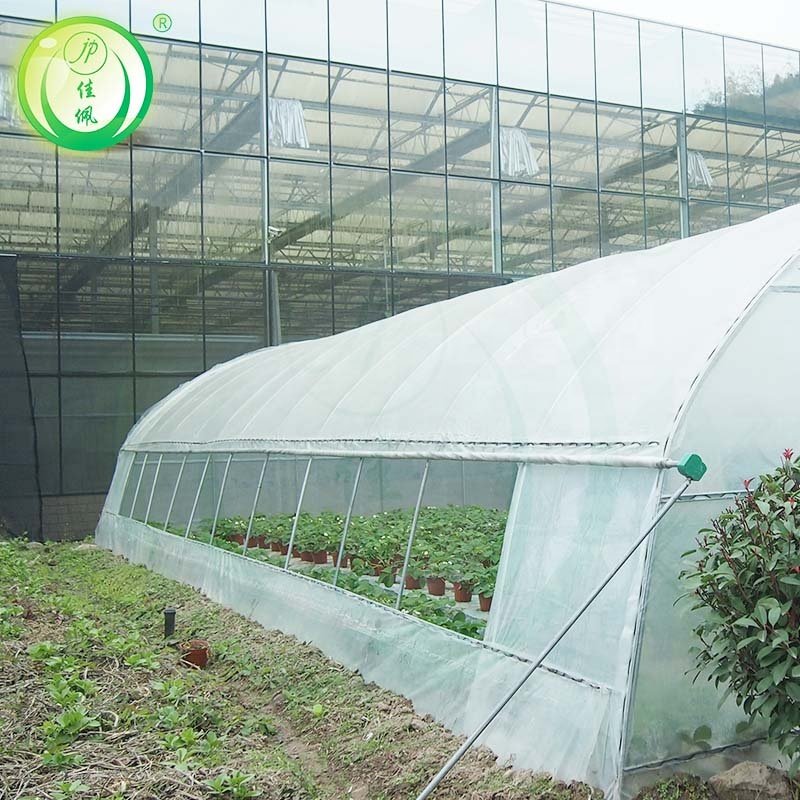 Professional manufacturers chinese agricultural intelligent film serre invernadero multi-span tomato greenhouse structure