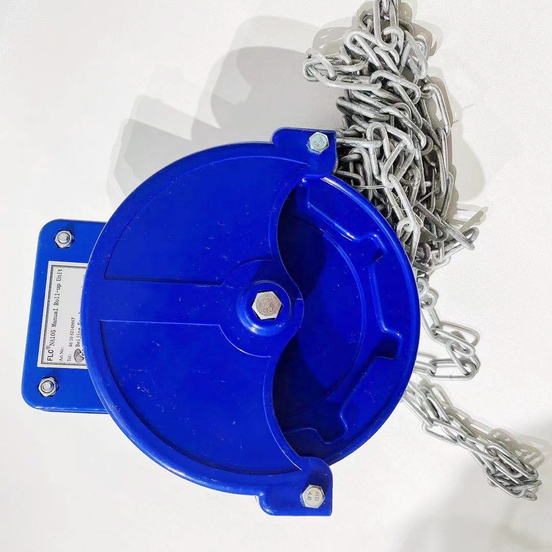 Hot Sale Greenhouse Roof Manual Roll Film Device for sale roll up unit