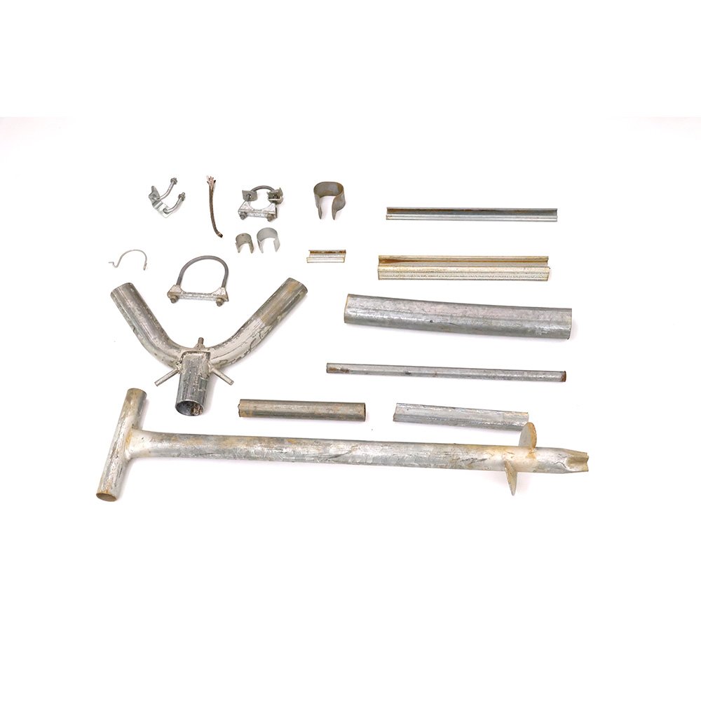 Metal Frame for Agricultural Greenhouses with Wind Resistance