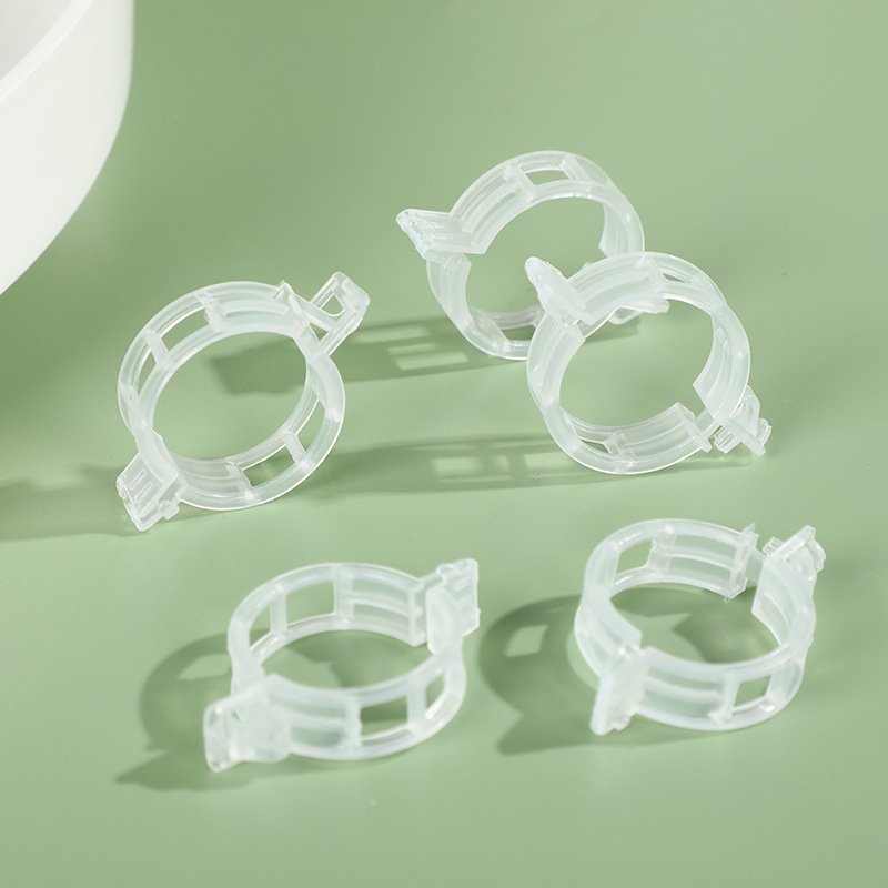 plastic outdoor clear plant support garden vine vegetables secured plastic plant clip for climbing plants
