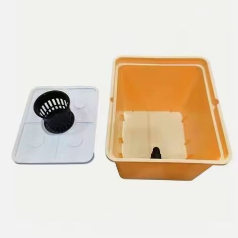Agricultural Greenhouse Plastic Grow System Hydroponic DWC Dutch Bucket For Tomatoes