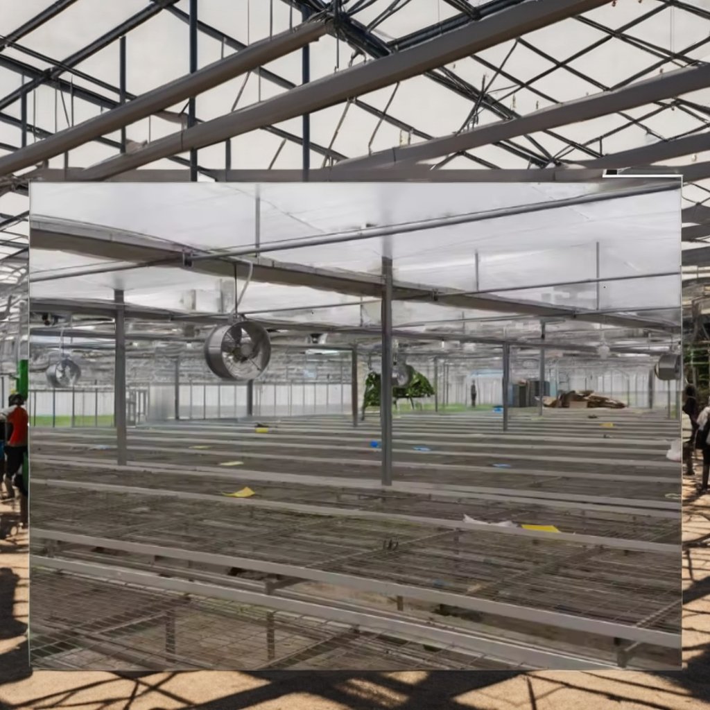 Factory direct sale agricultural equipment greenhouse hanging air circulation ventilation exhaust fan