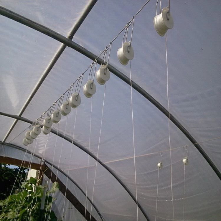 Greenhouse Accessories String Vine Twine Crop Hanging Trellis Kit Tomato Roller Hook with Tomato Clip