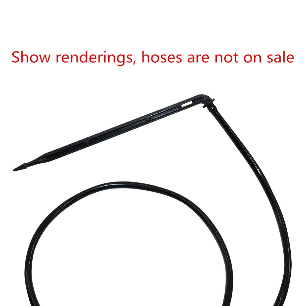 3mm Irrigation Arrow Dripper Stakes With Barb Bend Arrow Drip Dropper For Greenhouse Water Saving Fittings