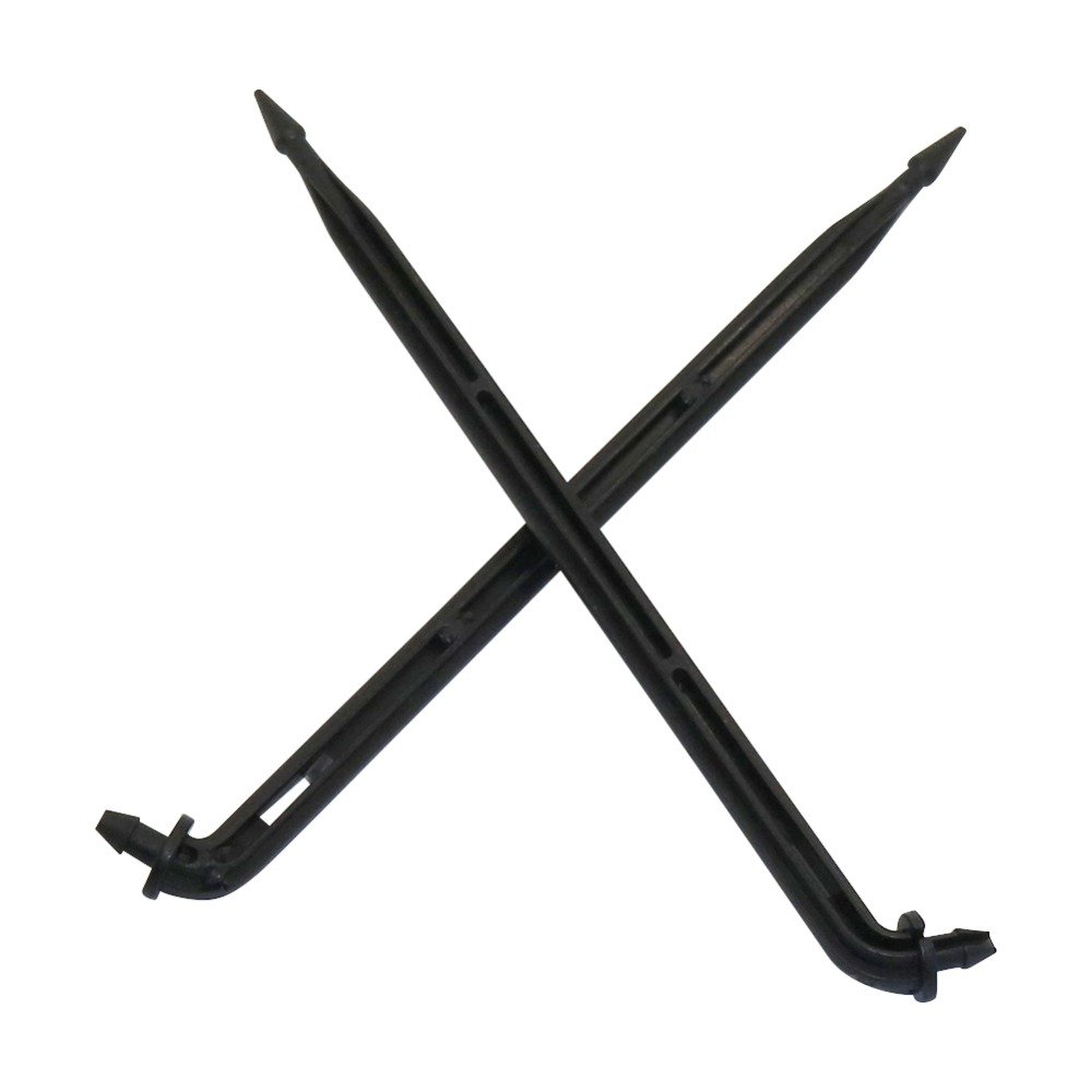 3mm Irrigation Arrow Dripper Stakes With Barb Bend Arrow Drip Dropper For Greenhouse Water Saving Fittings