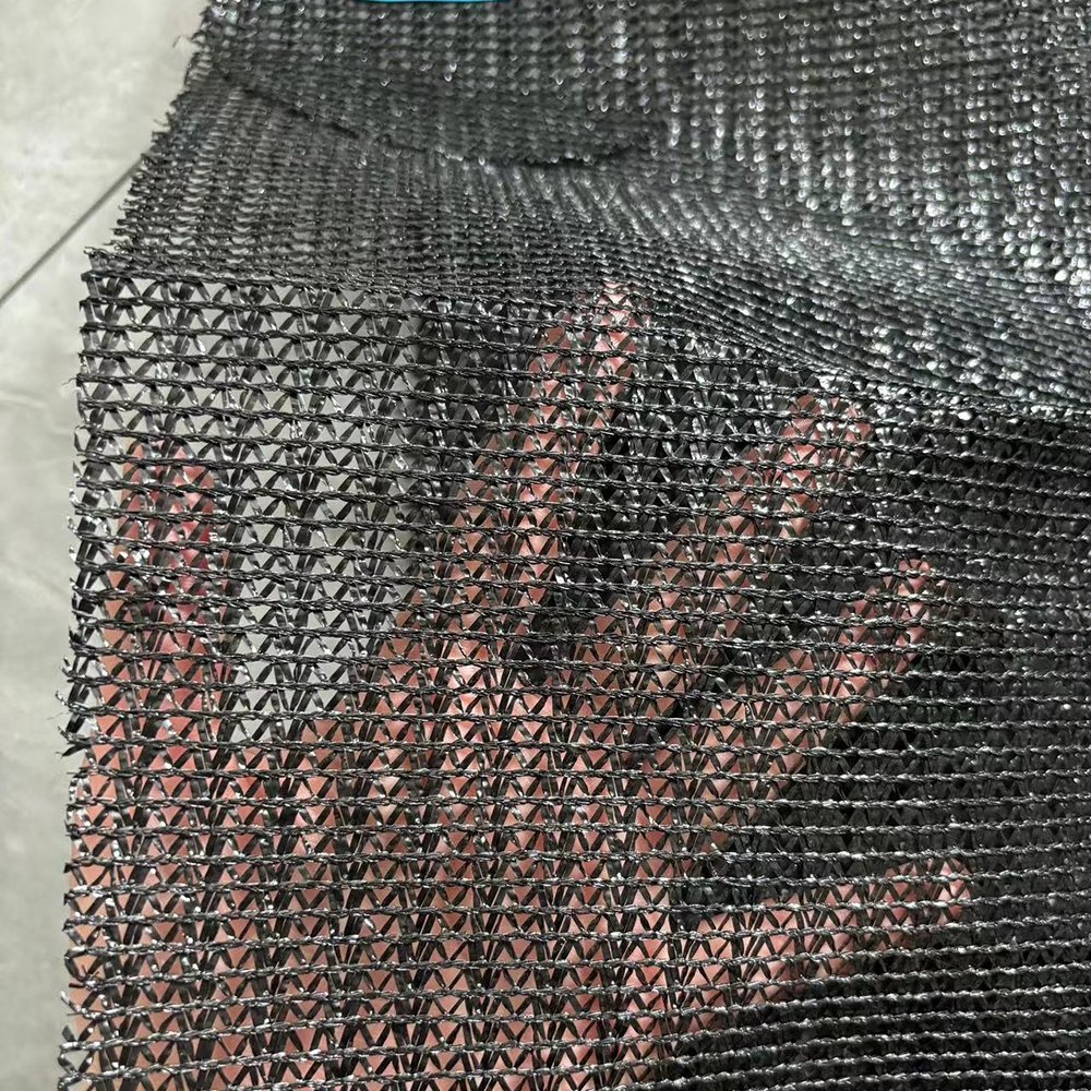 Hot sale HDPE +UV Stabilized shade cloth yellow black agriculture greenhouse shade net