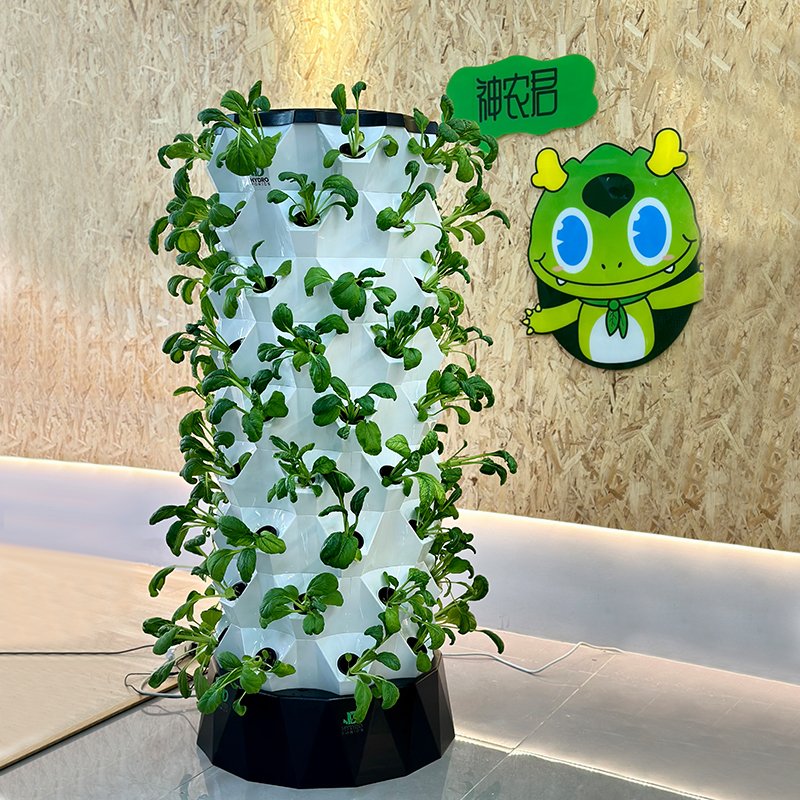 greenhouse pineapple Aeroponic growing towers hydroponics vertical garden systems