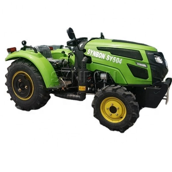 For Greenhouse Vineyard Tractor with Front Loader Stable Orchard Farm Tractor