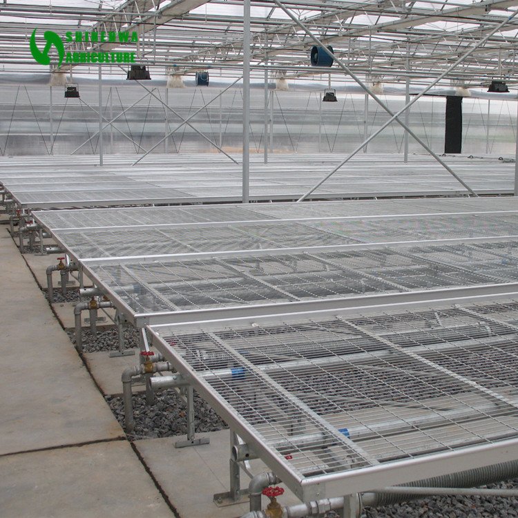 Nursery Planting Equipment Rolling Grow Table For Agricultural Greenhouse