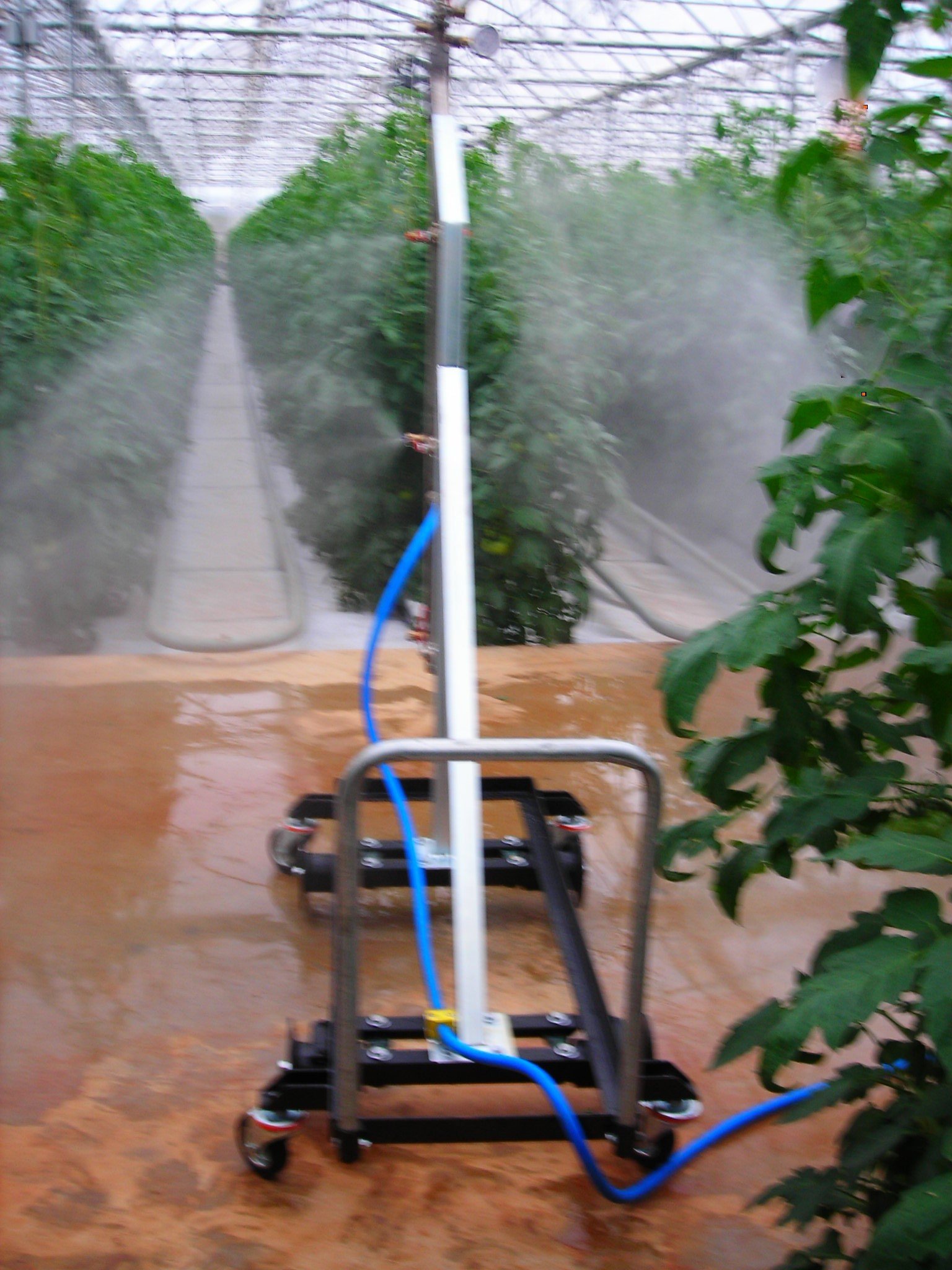 Low Price and Popular Top Seller Greenhouse Manual Spraying Trolley Made in Turkey with best Service