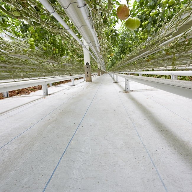 White Apple Orchard Ground Cover Weed Mat Super Water Permeability,Greenhouse Reflective high quality woven control Weed Mat