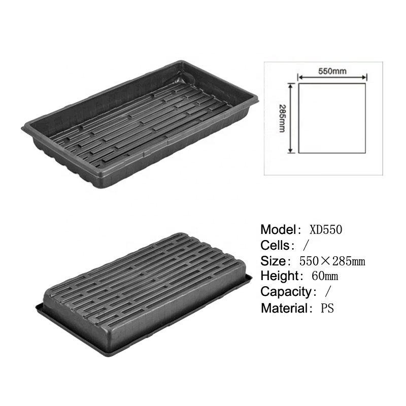 288 Cell PS Plastic Plug Seed Starting Grow Germination Tray Seedling tray for Greenhouse Vegetables Nursery