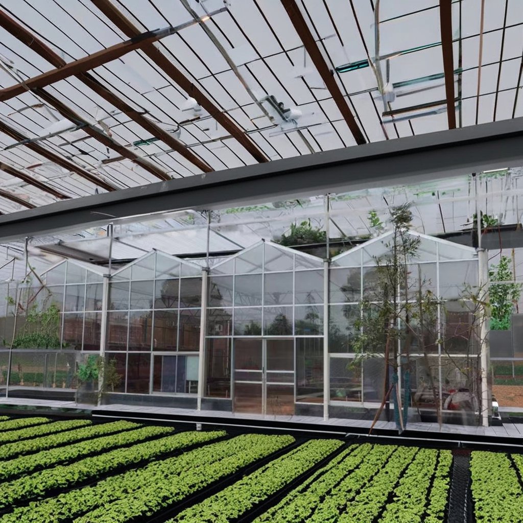 Modern Small Outdoor Modular Greenhouse Kit New Modern Agricultural Polycarbonate Greenhouse