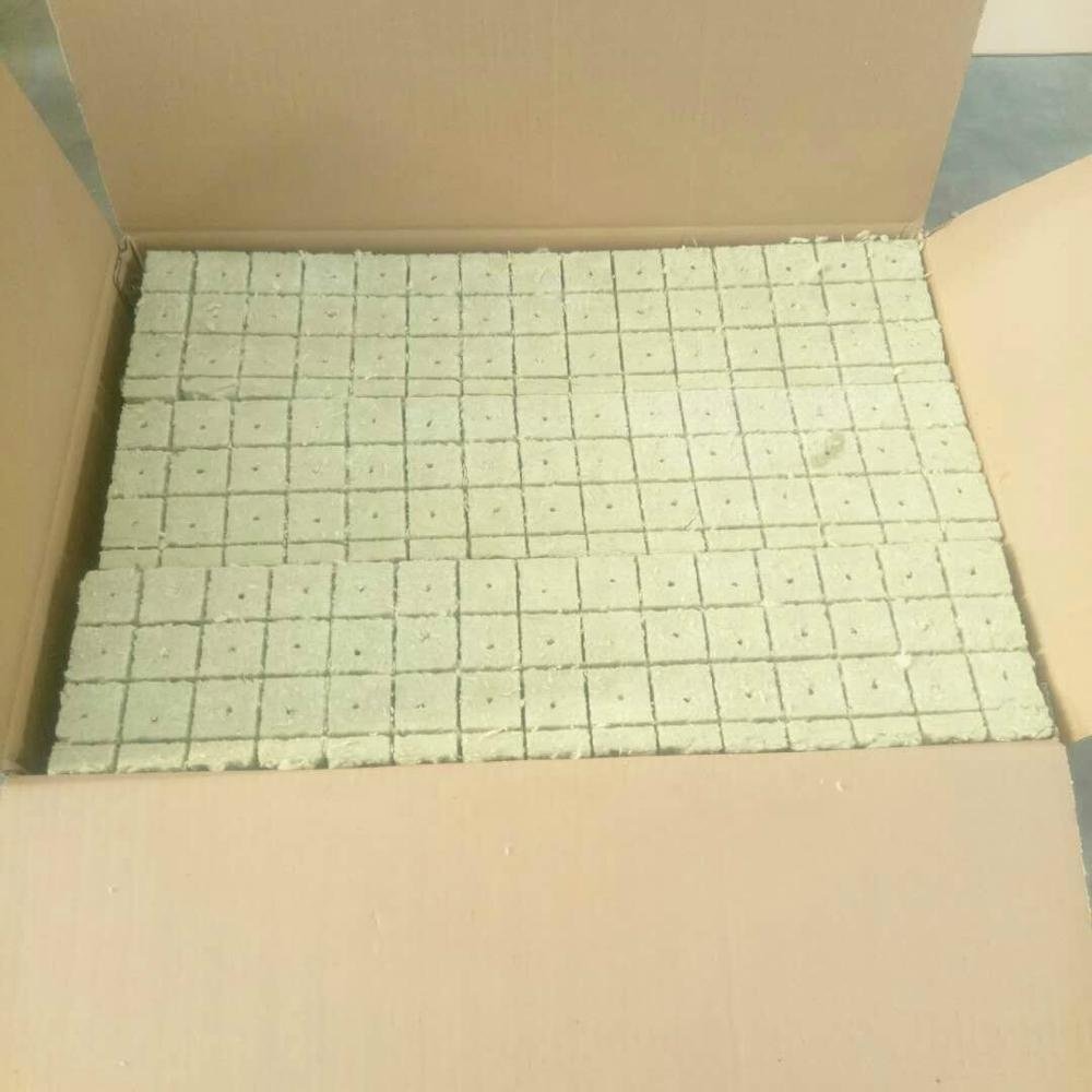 Good Price Rock Wool Cubes 4*4*4cm for Hydroponics Agriculture Seeding Starter from Factory