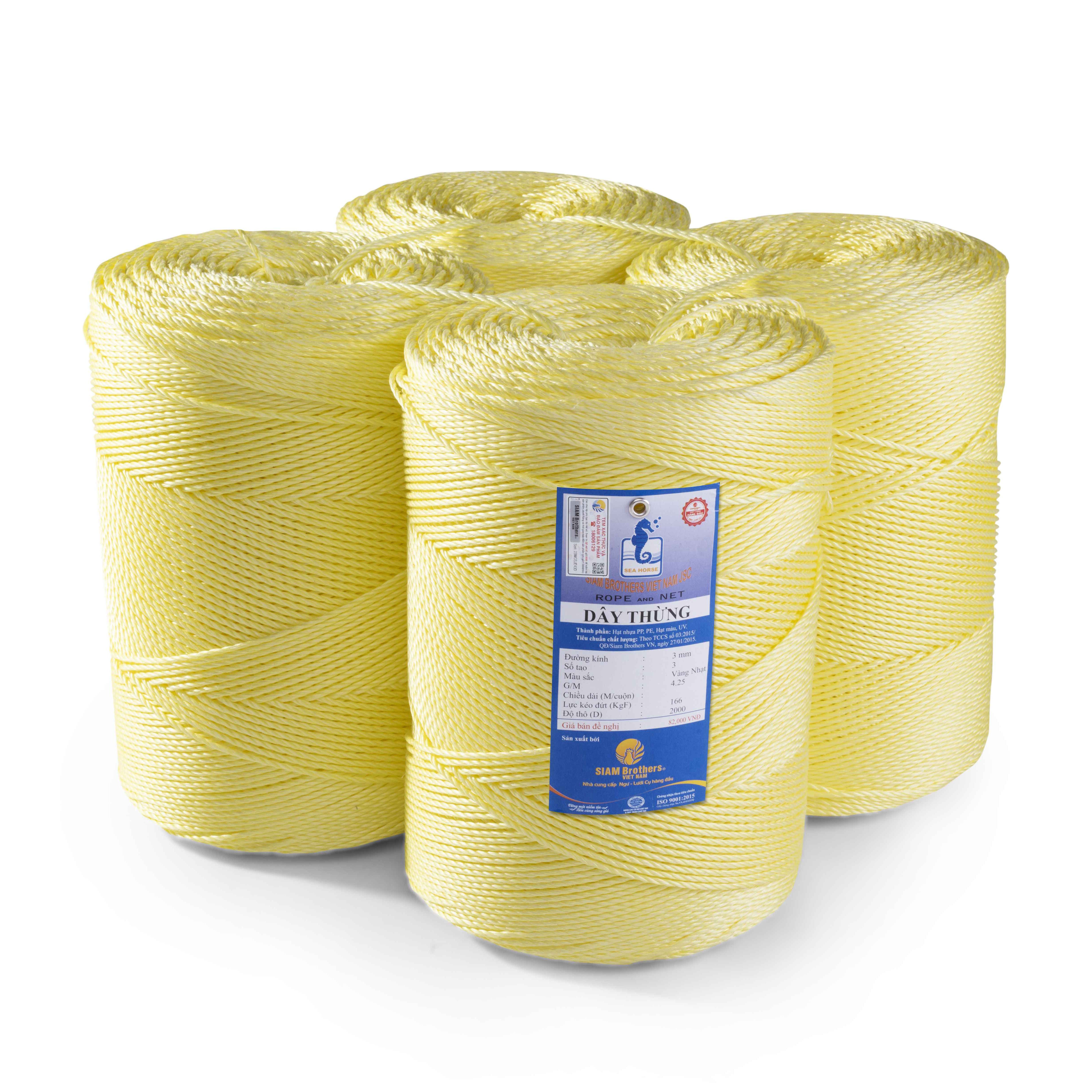 Twisted PP rope twine agriculture greenhouse with cheap price premium quality