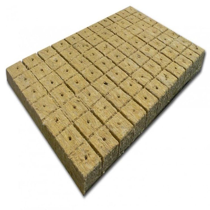 Hydroponic Agriculture Rock Wool Cubes 25*25*40MM Small Size for the Malaysia Market