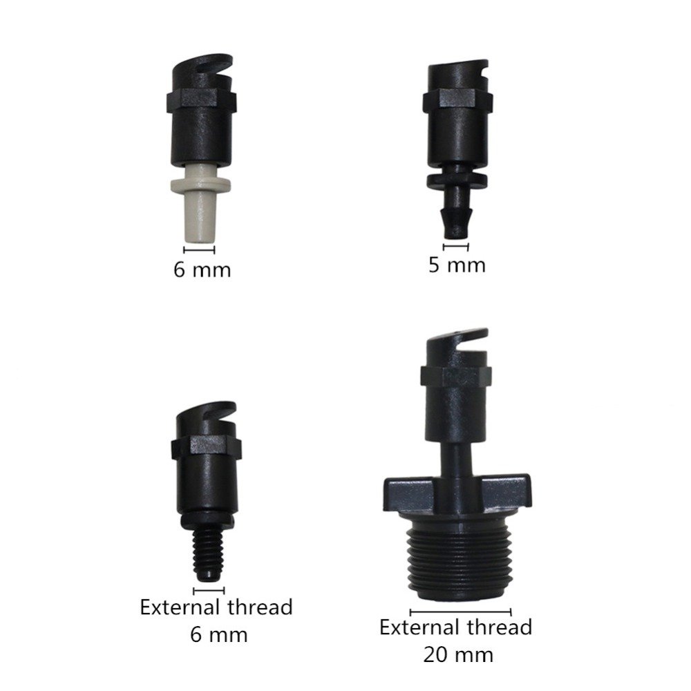 Garden 180 Degrees Refraction Misting Nozzle Garden Greenhouse Irrigation Sprinkler Duck Head