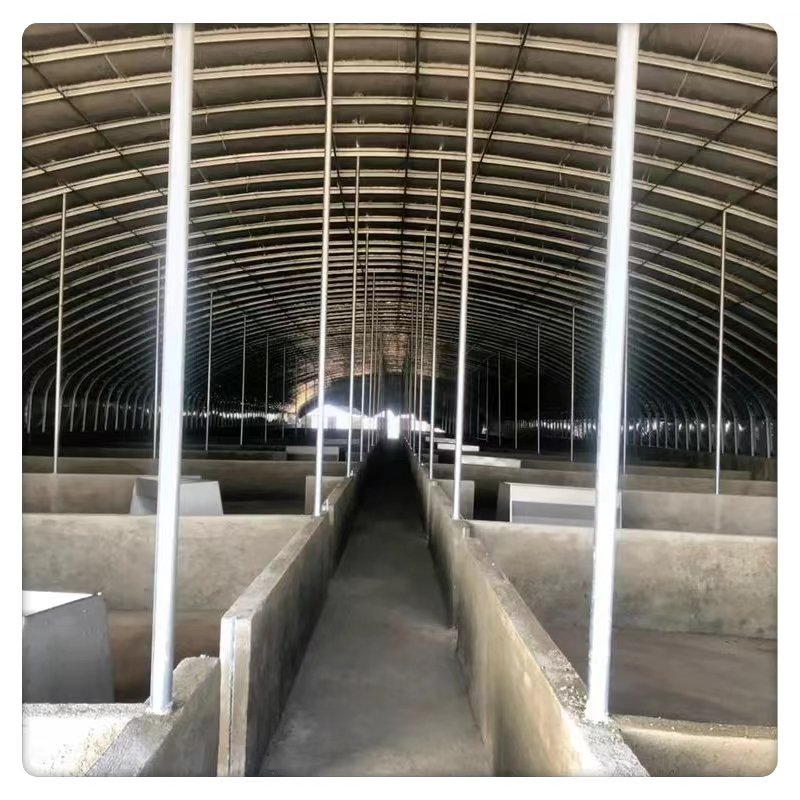 For Fruit Tree Cattle Sheep Large Scale Shading Made of Film Steel Agriculture Intelligent System Poultry Breeding Greenhouse