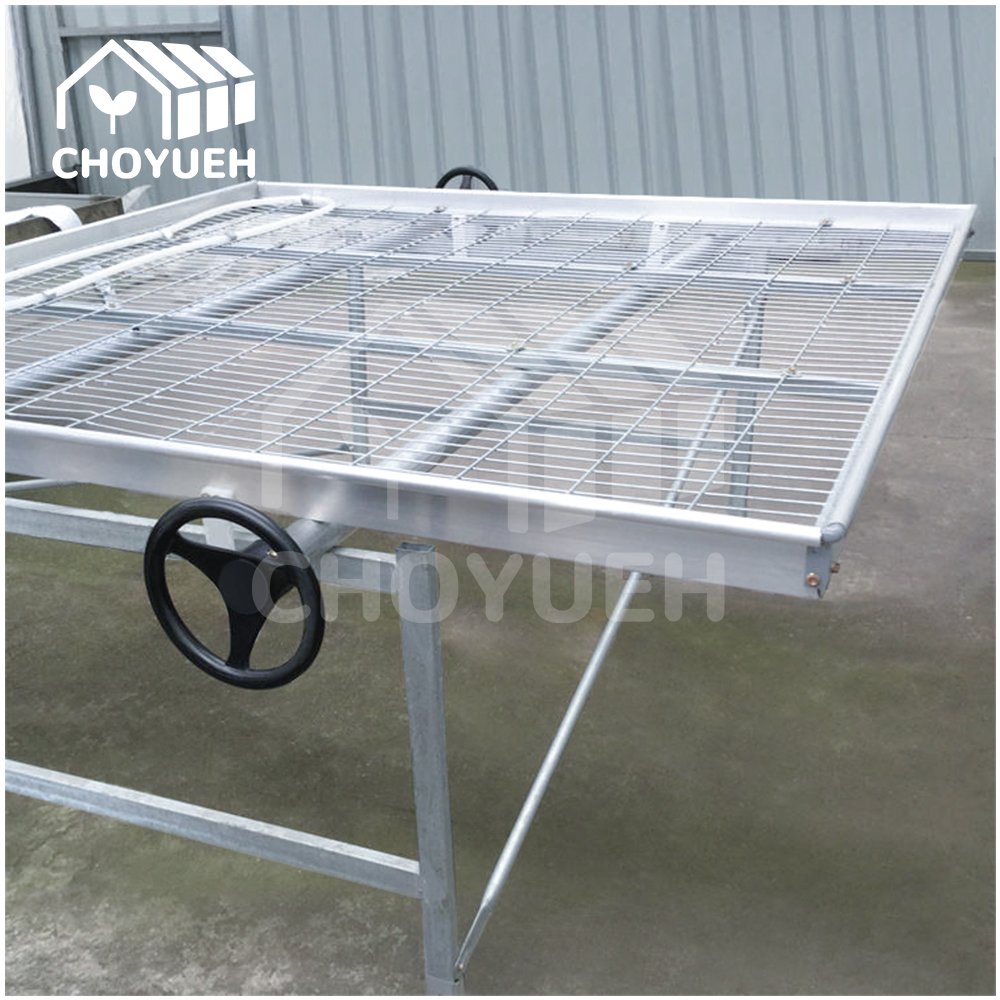 CHOYUEH Commercial Agricultural Greenhouse Hydroponic Flood Table Hydroponics ABS Flood Tray Low Cost Good QuantityFor Sale