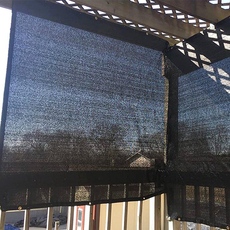 High Density Polyethylene outdoor hdpe black 40 47 sunblock shade cloth/ shade netting for sale