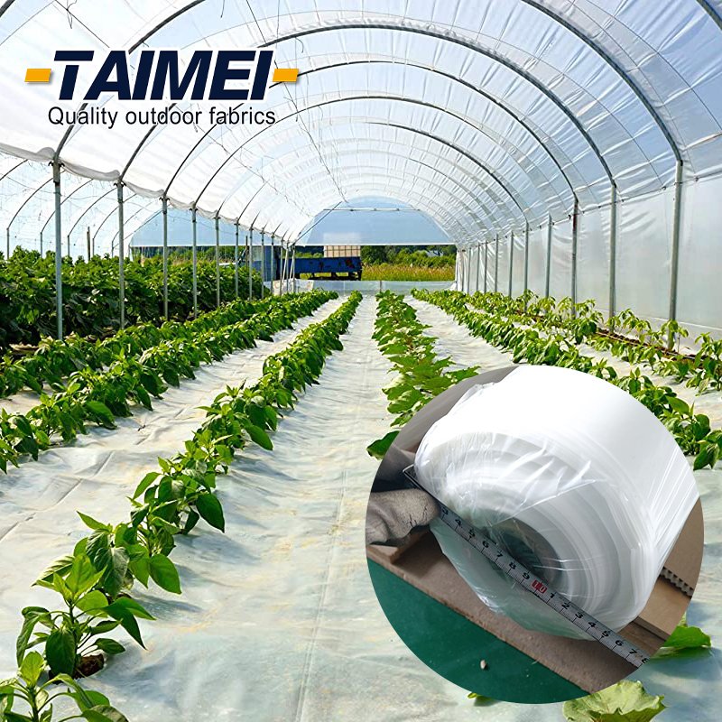 Yellow 200 Micron Anti-UV Plastic Film Greenhouse Sheet Cover Sheet for Agricultural Greenhouses