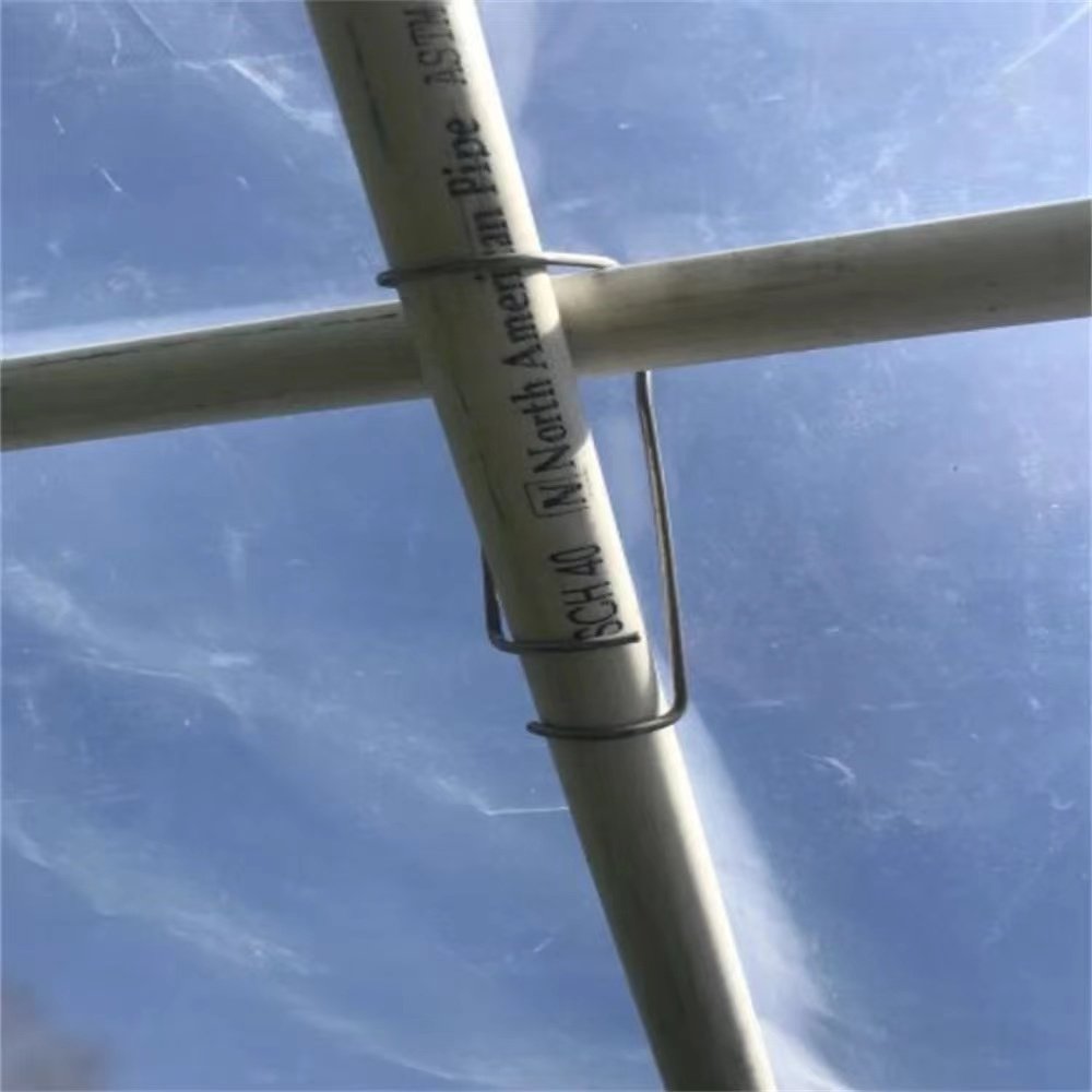 Greenhouse Accessories Spring Clip For Roof Pipe