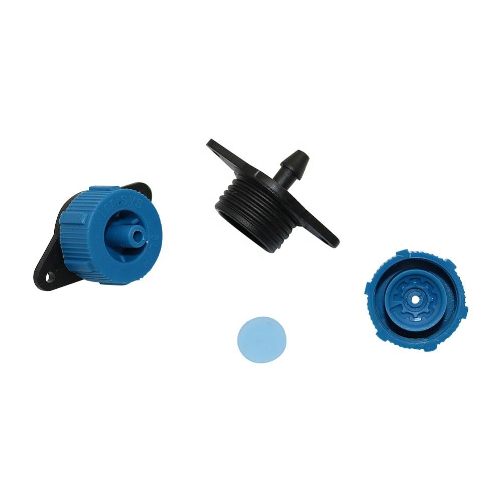 100pcs/bag 4L/H 8L/H Emitter Drip Irrigation System Agriculture Water Saving Pressure Compensating Dripper