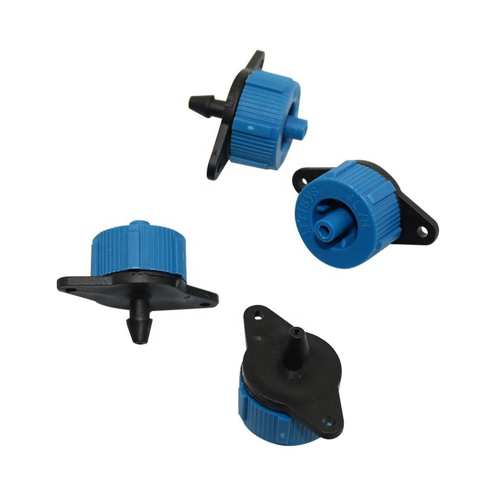 100pcs/bag 4L/H 8L/H Emitter Drip Irrigation System Agriculture Water Saving Pressure Compensating Dripper