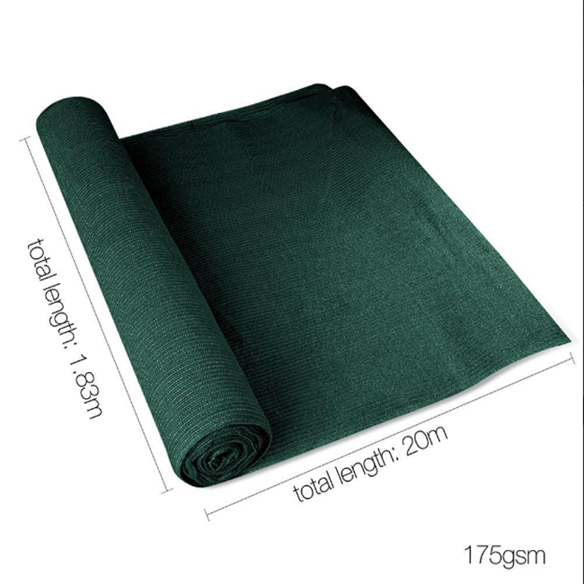 Green Shade Net Price High Quality Hdpe Greenhouse Green Sun Shade Net