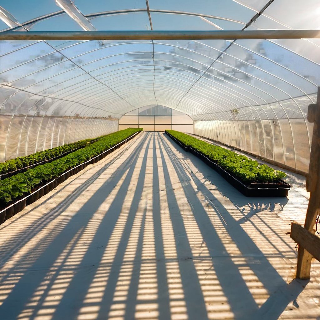 Customized 10x30m Single-Span Agricultural Greenhouse Kit Polycarbonate Film Cover Vegetable Flower Tomato Tunnel Green House PE