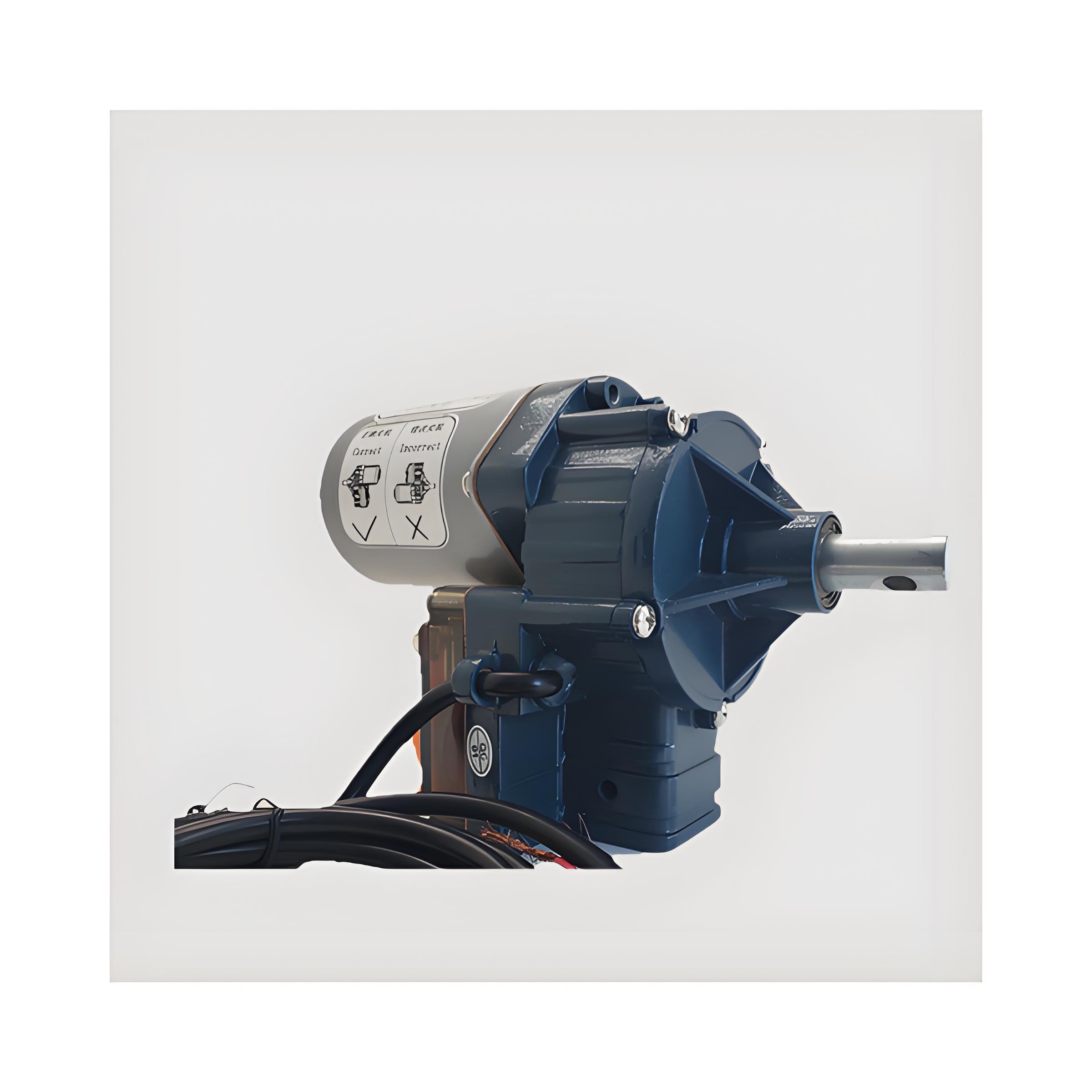 AC220V 100W Small Size Electric/Automatic Film Roller Roll up Motor for Agricultural Greenhouse Ventilation